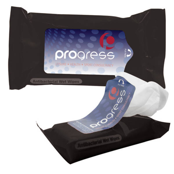 Antibacterial Alcohol Free Wet Wipes in Pouch