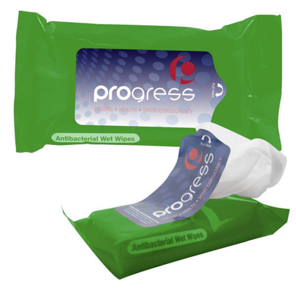 Antibacterial Alcohol Free Wet Wipes in Pouch