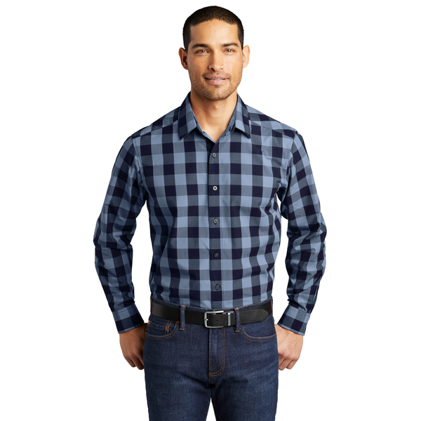 Port Authority® Everyday Plaid Men's Shirt