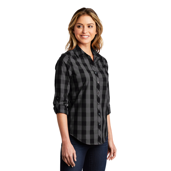 Port Authority® Everyday Plaid Ladies' Shirt