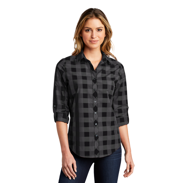 Port Authority® Everyday Plaid Ladies' Shirt