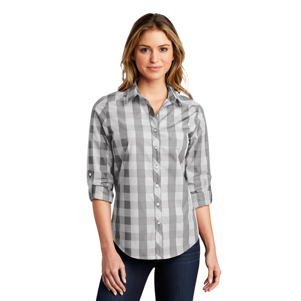 Port Authority® Everyday Plaid Ladies' Shirt