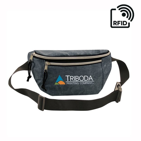 Camo Polycanvas RFID Waist Pack