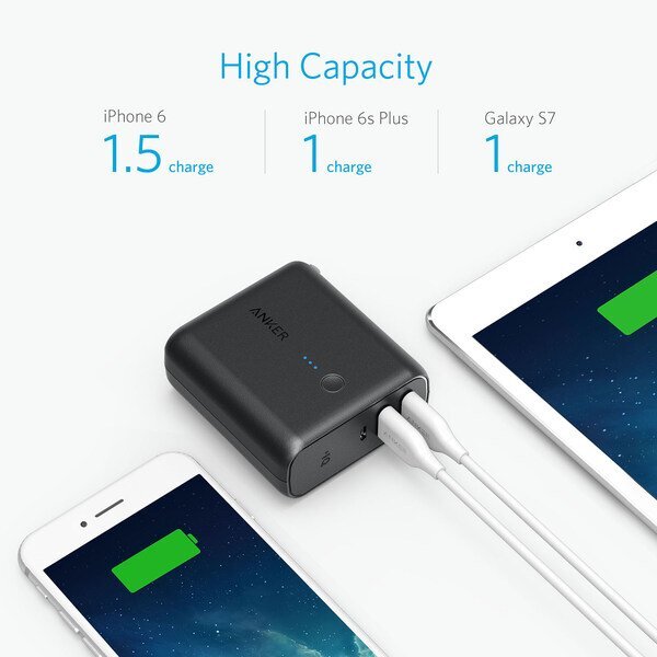 Anker® PowerCore Fusion Charger, 5000mAh