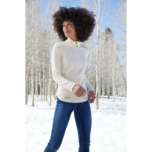 Eddie Bauer® Microfleece 1/2 Zip Ladies' Jacket