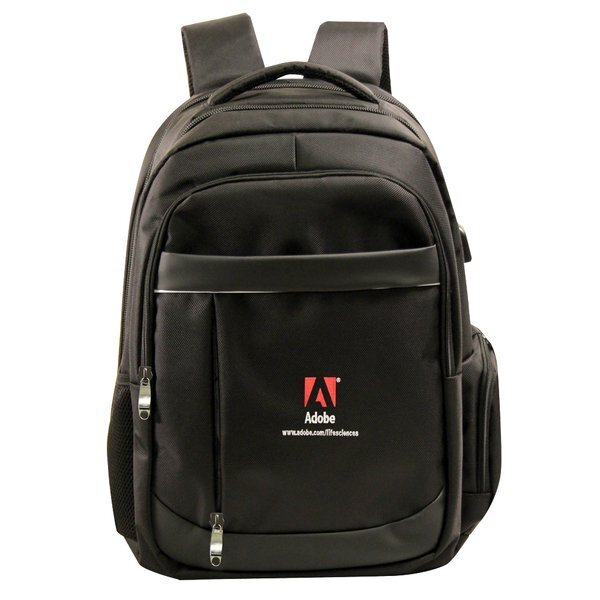 Vault 17" Polyester Laptop Backpack