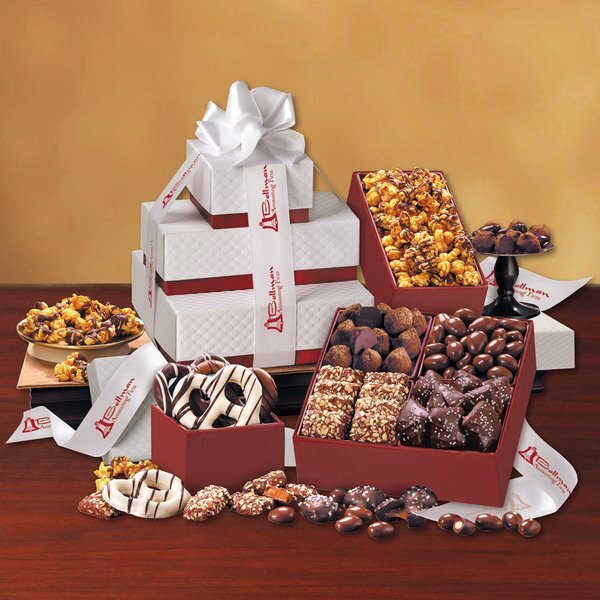 Chocolate Lovers Tower of Sweets