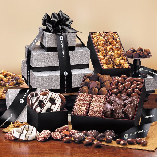 Chocolate Lovers Tower of Sweets