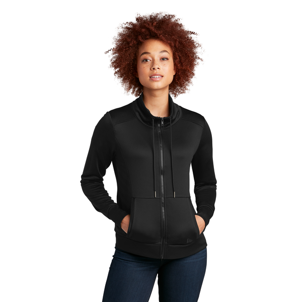 New Era® Performance Terry Ladies' Full-Zip Cowl