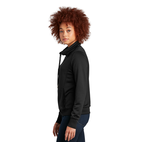 New Era® Performance Terry Ladies' Full-Zip Cowl