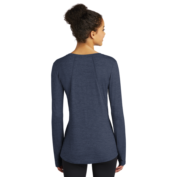 Sport-Tek® Exchange 1.5 Long Sleeve Ladies' Crew