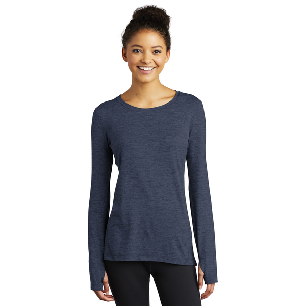 Sport-Tek® Exchange 1.5 Long Sleeve Ladies' Crew