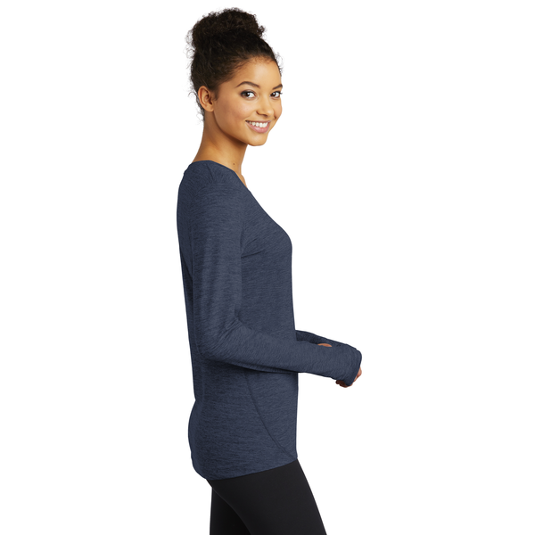Sport-Tek® Exchange 1.5 Long Sleeve Ladies' Crew