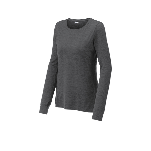 Sport-Tek® Exchange 1.5 Long Sleeve Ladies' Crew