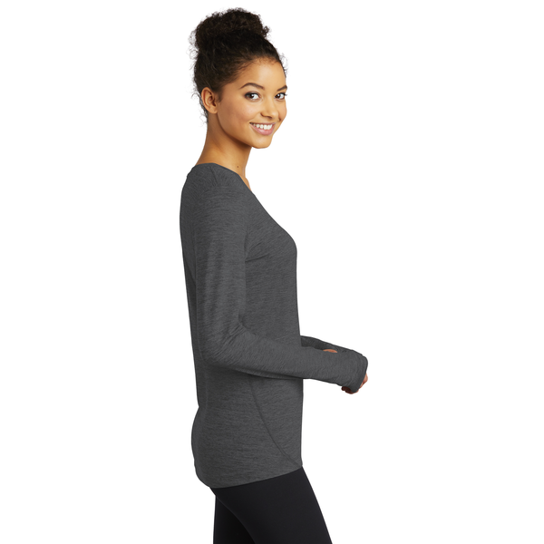 Sport-Tek® Exchange 1.5 Long Sleeve Ladies' Crew