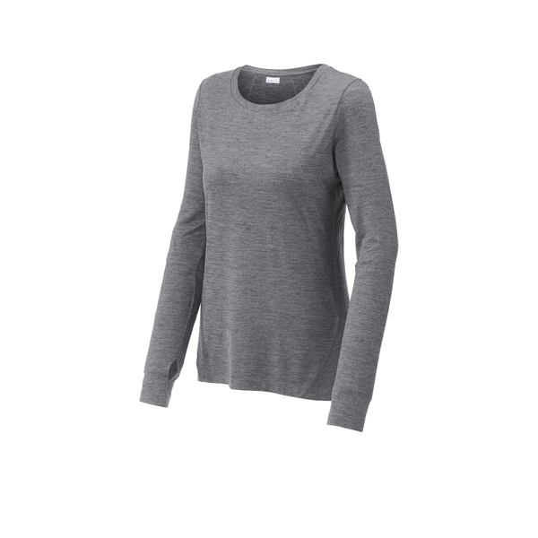 Sport-Tek® Exchange 1.5 Long Sleeve Ladies' Crew