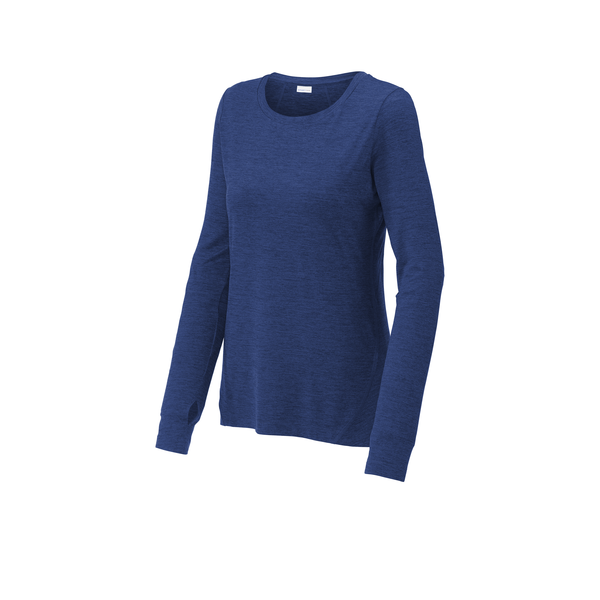 Sport-Tek® Exchange 1.5 Long Sleeve Ladies' Crew