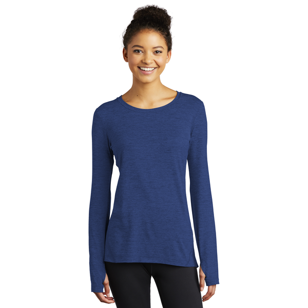 Sport-Tek® Exchange 1.5 Long Sleeve Ladies' Crew