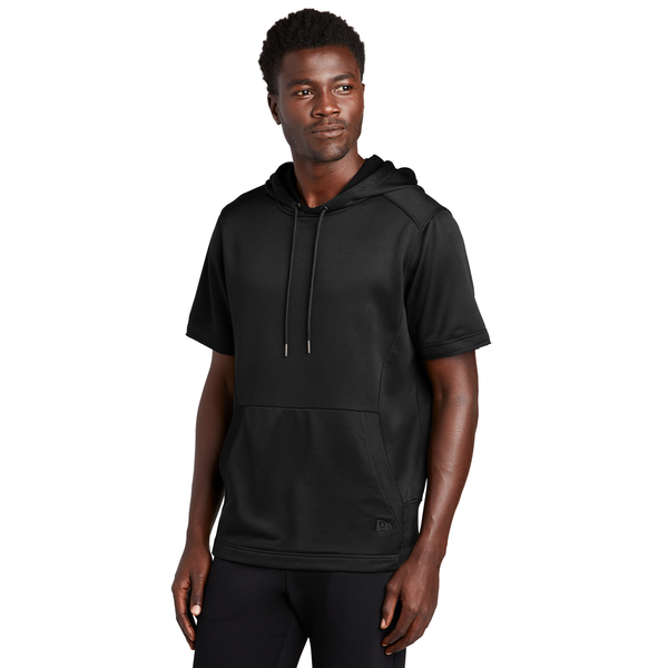 New Era® Performance Terry Short Sleeve Men's Hoodie