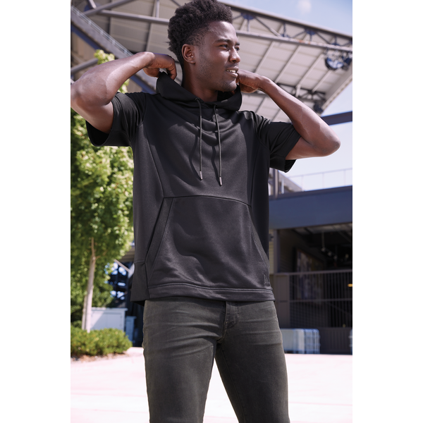 New Era® Performance Terry Short Sleeve Men's Hoodie