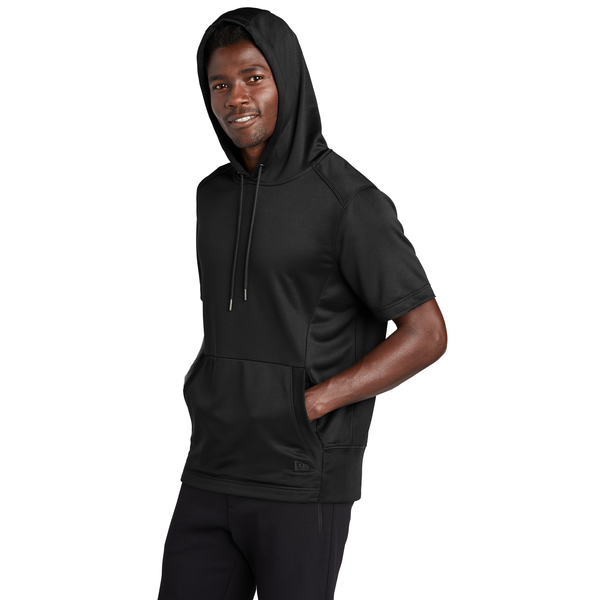 New Era® Performance Terry Short Sleeve Men's Hoodie
