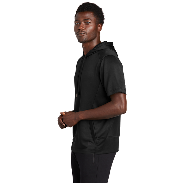 New Era® Performance Terry Short Sleeve Men's Hoodie