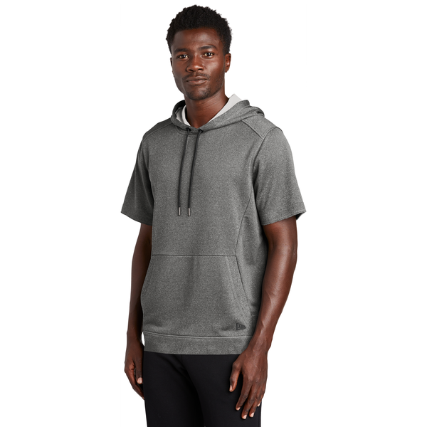 New Era® Performance Terry Short Sleeve Men's Hoodie