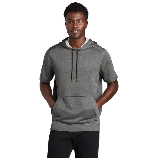 New Era® Performance Terry Short Sleeve Men's Hoodie