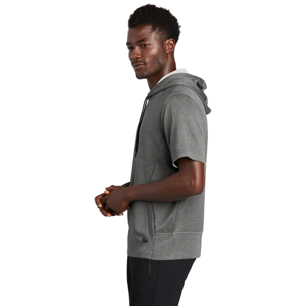 New Era® Performance Terry Short Sleeve Men's Hoodie