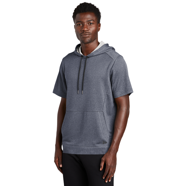 New Era® Performance Terry Short Sleeve Men's Hoodie