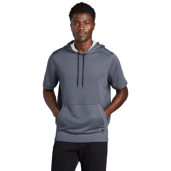 New Era® Performance Terry Short Sleeve Men's Hoodie