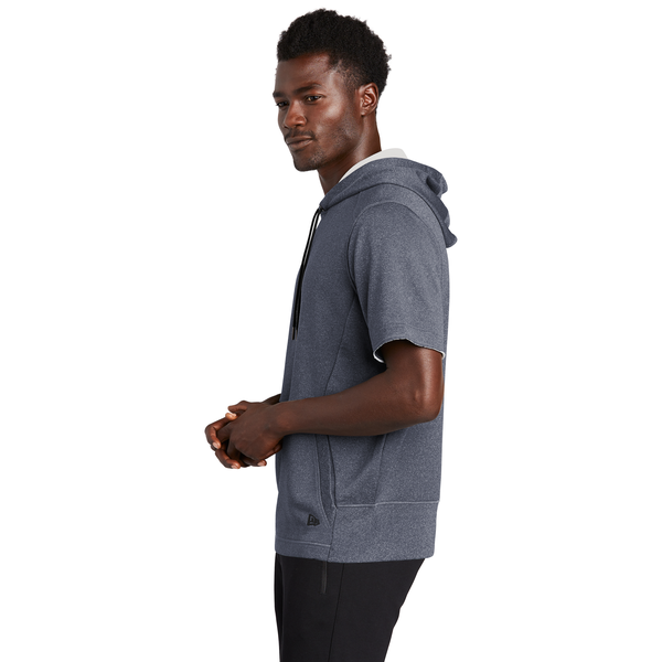 New Era® Performance Terry Short Sleeve Men's Hoodie