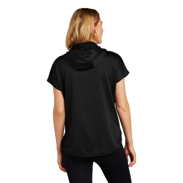 New Era® Performance Terry Short Sleeve Ladies' Hoodie