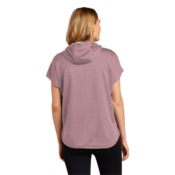New Era® Performance Terry Short Sleeve Ladies' Hoodie