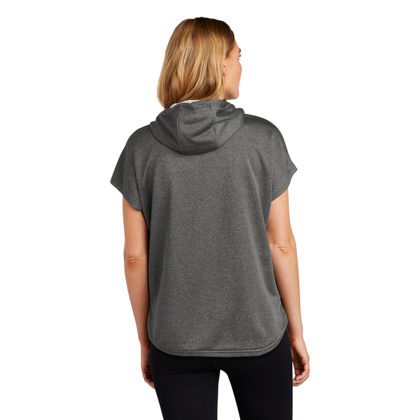 New Era® Performance Terry Short Sleeve Ladies' Hoodie