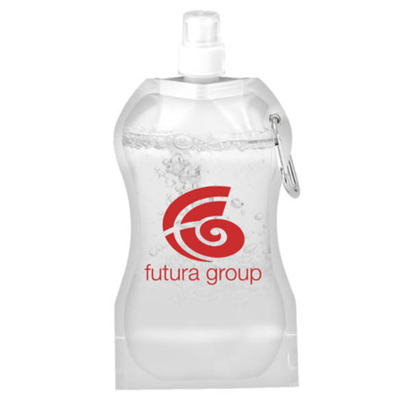 Hourglass Collapsible Water Bottle, 16.9oz.