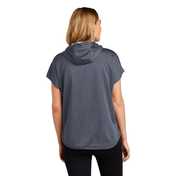 New Era® Performance Terry Short Sleeve Ladies' Hoodie