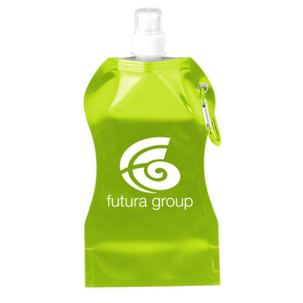 Hourglass Collapsible Water Bottle, 16.9oz.