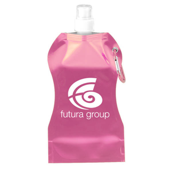 Hourglass Collapsible Water Bottle, 16.9oz.