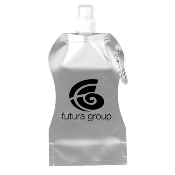 Hourglass Collapsible Water Bottle, 16.9oz.