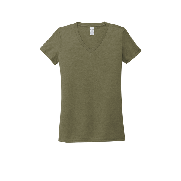 Allmade® Tri-Blend V-Neck Ladies' Tee