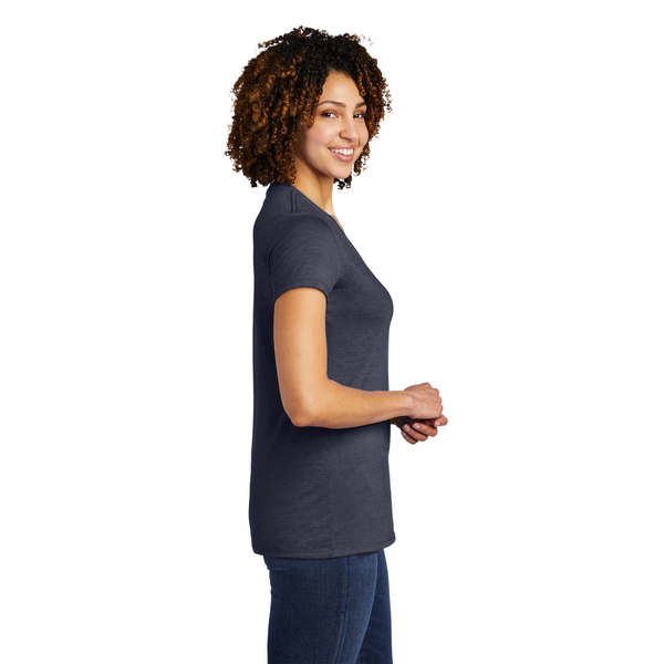 Allmade® Tri-Blend V-Neck Ladies' Tee