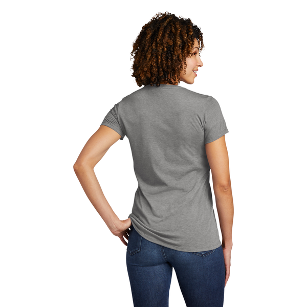 Allmade® Tri-Blend V-Neck Ladies' Tee