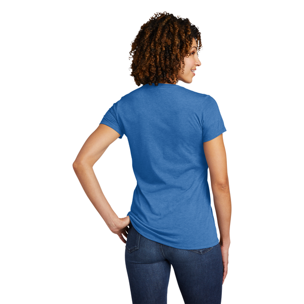 Allmade® Tri-Blend V-Neck Ladies' Tee