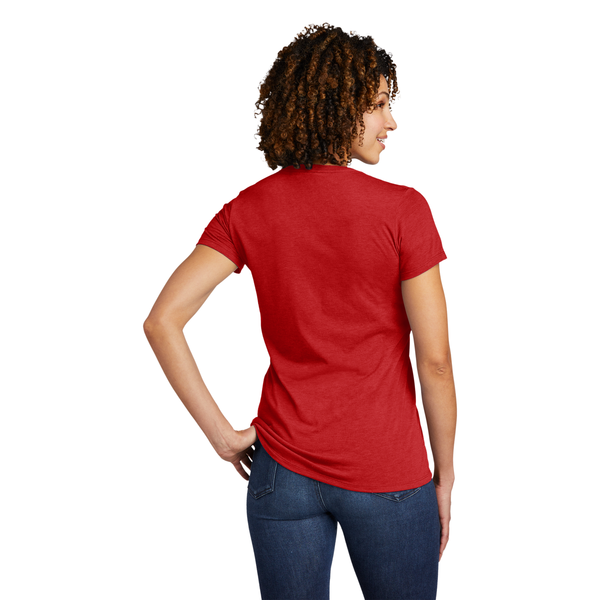 Allmade® Tri-Blend V-Neck Ladies' Tee