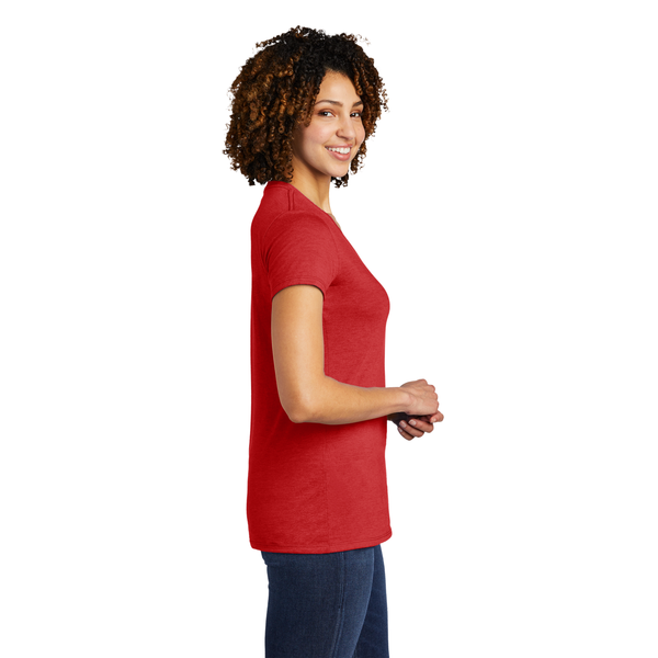 Allmade® Tri-Blend V-Neck Ladies' Tee