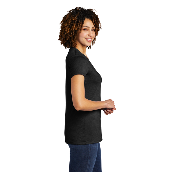 Allmade® Tri-Blend V-Neck Ladies' Tee