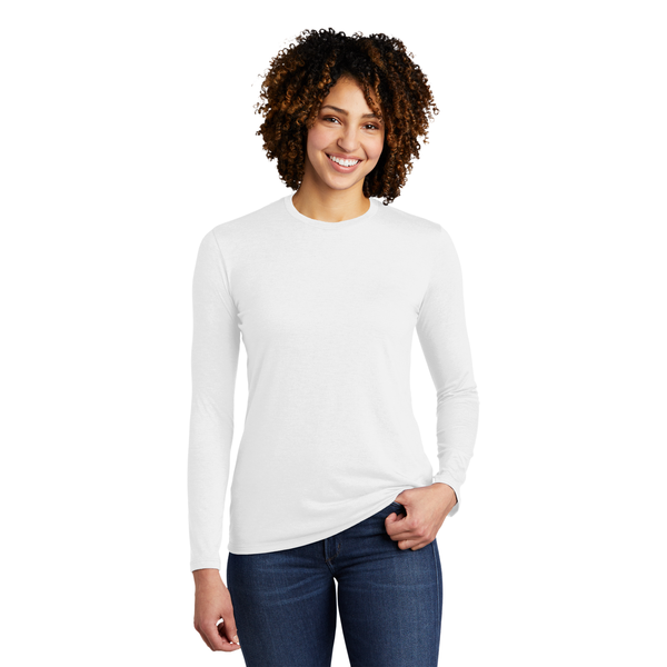 Allmade® Tri-Blend Long Sleeve Ladies' Tee