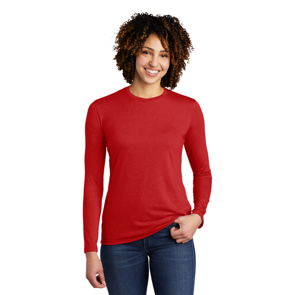 Allmade® Tri-Blend Long Sleeve Ladies' Tee