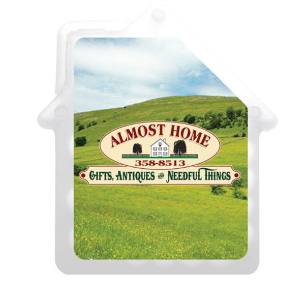 House Shaped Credit Card Sugar Free Mints